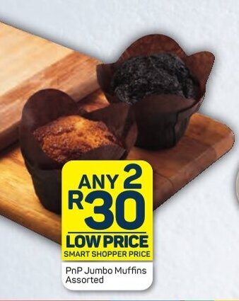 Pnp Jumbo Muffins Assorted Offer At Pick N Pay