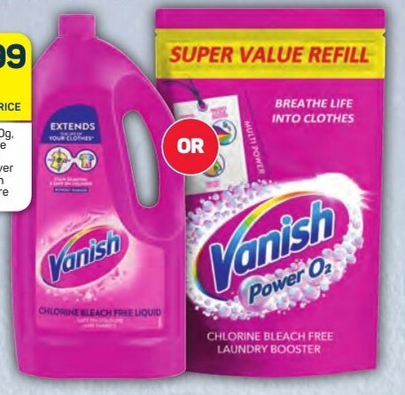 Vanish Power G Powder Crystal White G Value Pack G Or