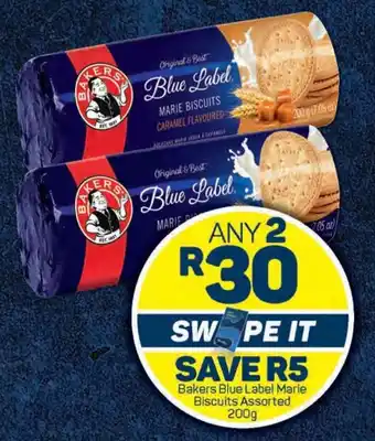 Bakers Blue Label Marie Biscuits Assorted G Offer At Pick N Pay