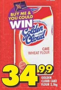 Golden Cloud Cake Flour Kg Offer At Shoprite