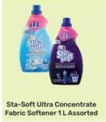 Sta Soft Ultra Concentrate Fabric Softener 1L Assorted Offer At Game