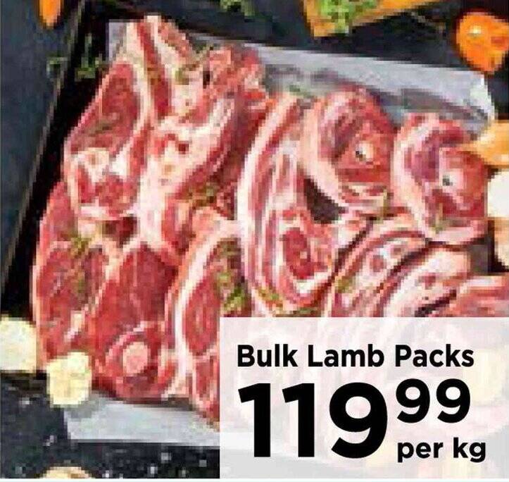 Bulk Lamb Packs Offer At Food Lover S Market