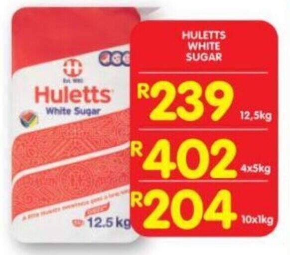 Huletts White Sugar Kg Offer At Shoprite