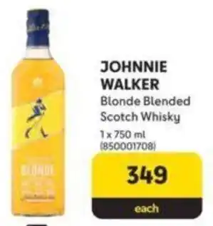 Johnnie Walker Blonde Blended Scotch Whisky X Ml Offer At Makro