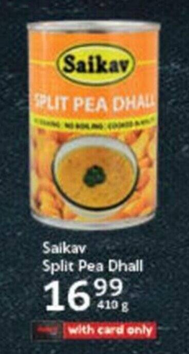 Saikav Split Pea Dhall Offer At Oxford Freshmarket