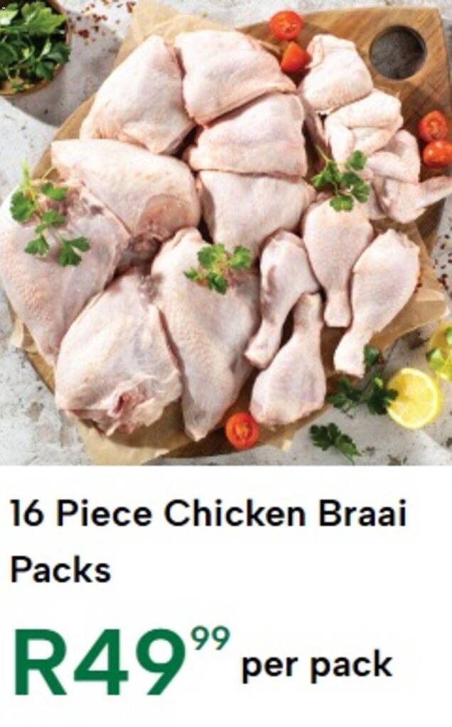 Piece Chicken Braai Packs Offer At Food Lover S Market