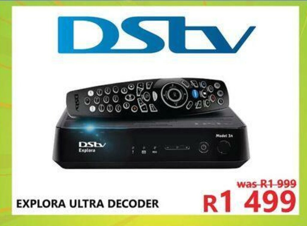 Dstv Explora Ultra Decoder Offer At Tafelberg Furnishers