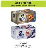 Stork Baking Margarine Offer At Makro