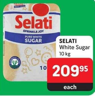 SELATI White Sugar 10 Kg Offer At Makro