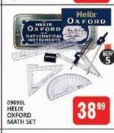 Helix Oxford Math Set Offer At KitKat Cash And Carry