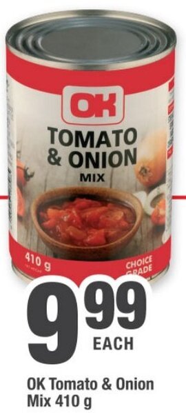 OK Tomato Onion Mix 410g Offer At OK Foods