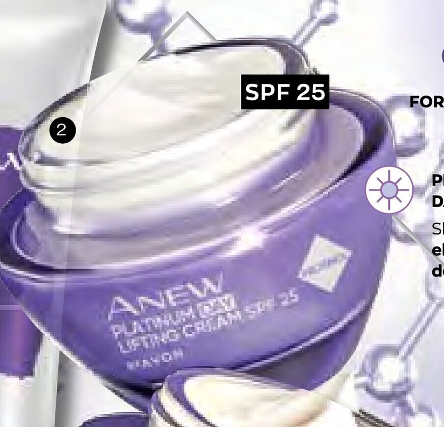 Anew Platinum Day Lifting Cream Offer At AVON