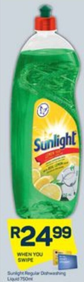 Sunlight Regular Dishwashing Liquid Offer At Pick N Pay