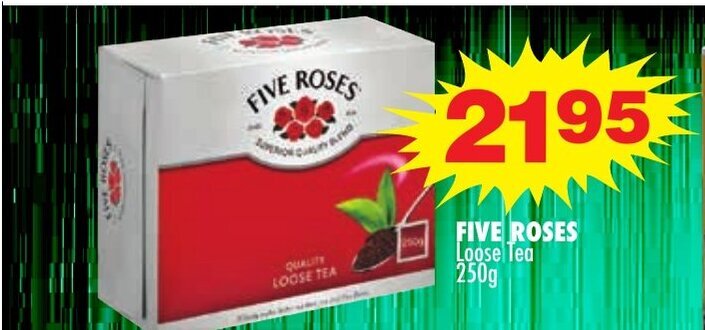 Five Roses Loose Tea G Offer At Choppies