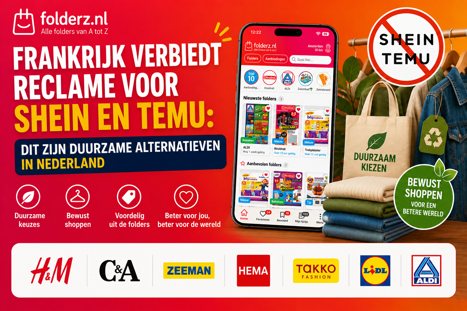 Frankrijk verbiedt reclame voor Shein en Temu: dit zijn duurzame alternatieven in Nederland
