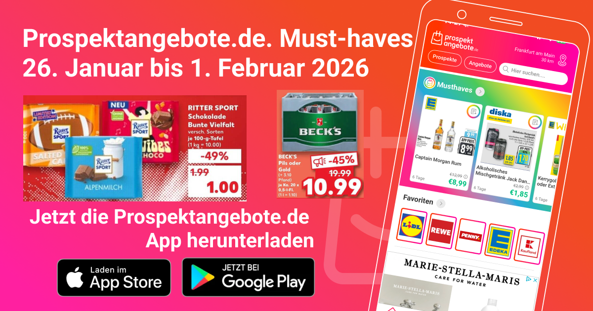 Prospektangebote Deutschland – Must-haves Angebote Woche 5 (2026)
