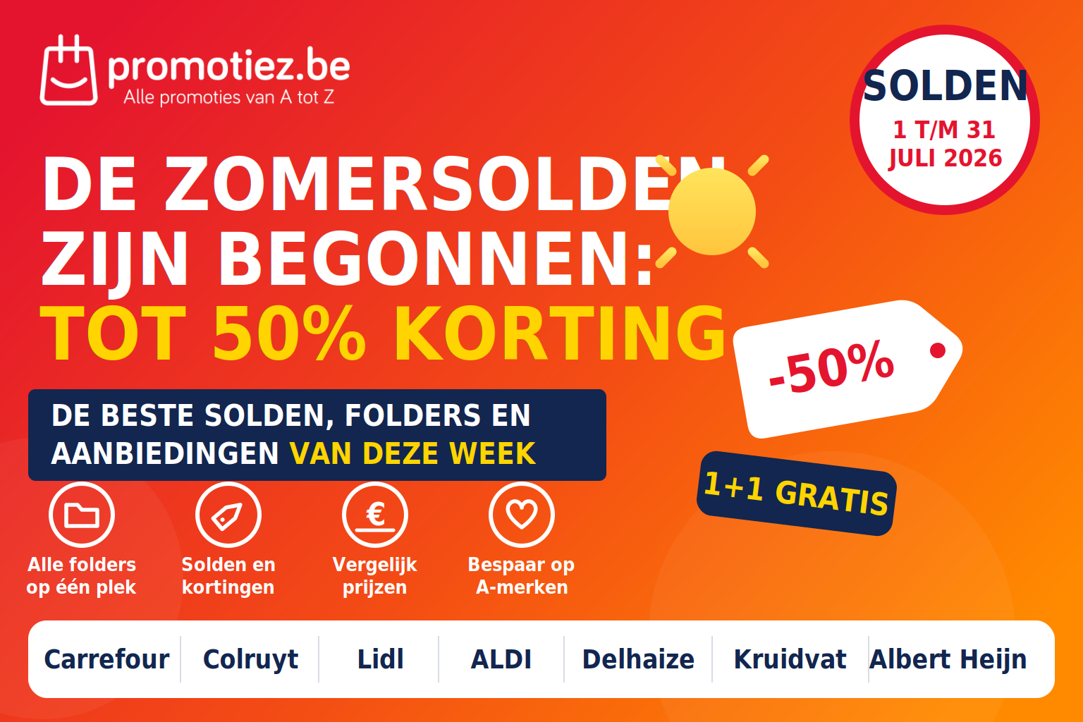 Zomersolden 2026 in België: wanneer beginnen de solden en waar vind je de beste aanbiedingen?