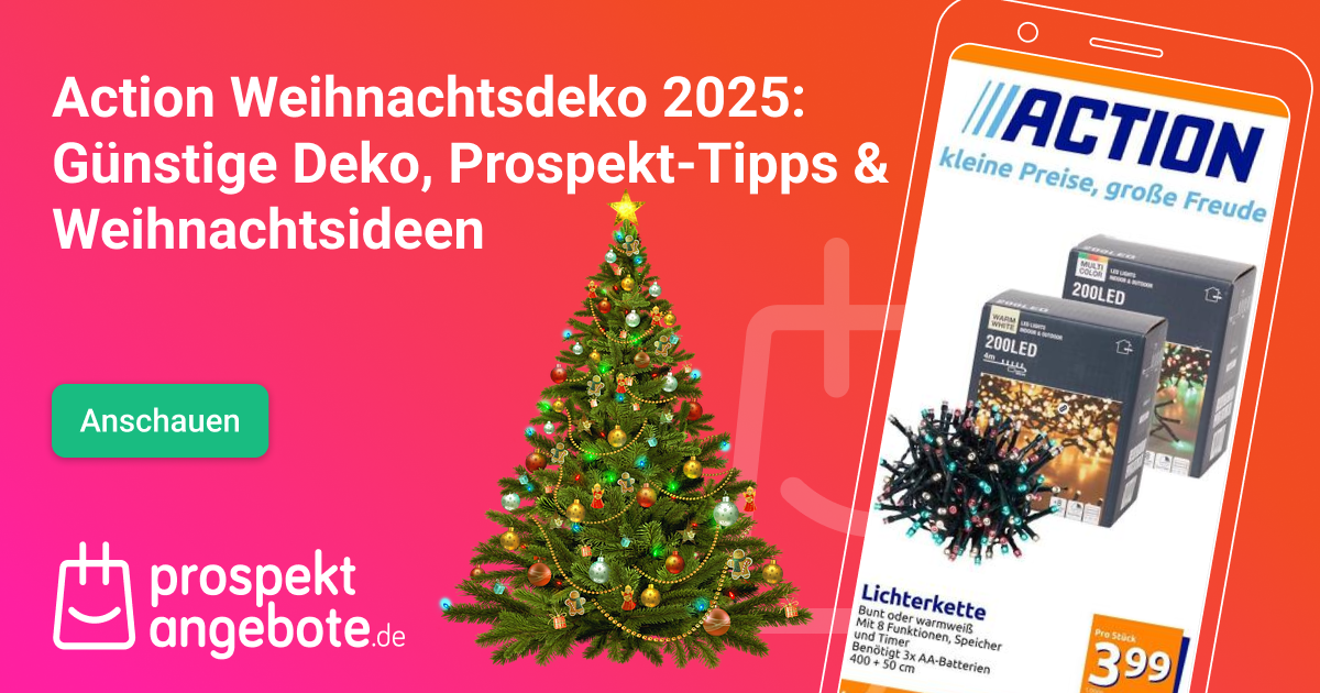 ACTION Weihnachtsdeko 2025: Ideen, Angebote & Inspiration