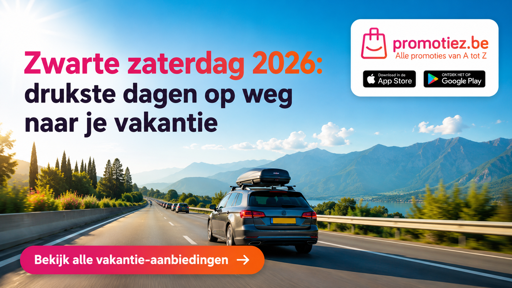 Zwarte zaterdag 2026: dit zijn de drukste dagen op de weg naar vakantie