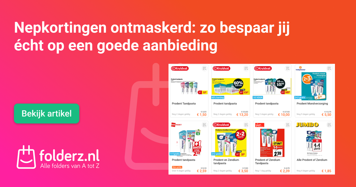Nepkortingen ontmaskerd: zo bespaar jij écht op een goede aanbieding