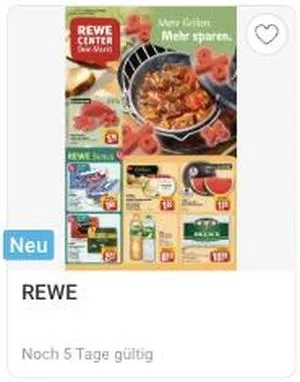 Neuer REWE Prospekt