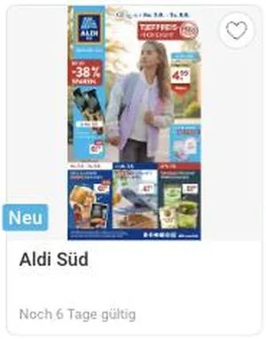 Neuer Aldi Süd Prospekt
