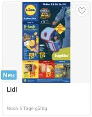 Neuer Lidl Prospekt