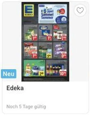 Neuer Edeka Prospekt