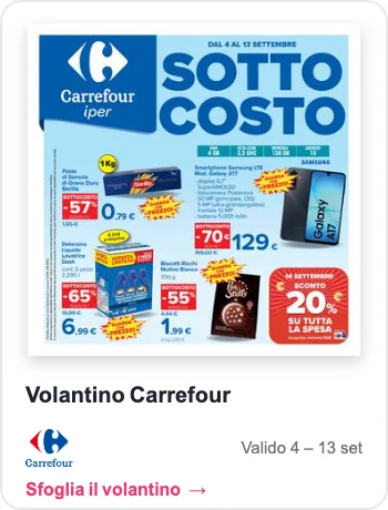Volantino Carrefour settimana 37