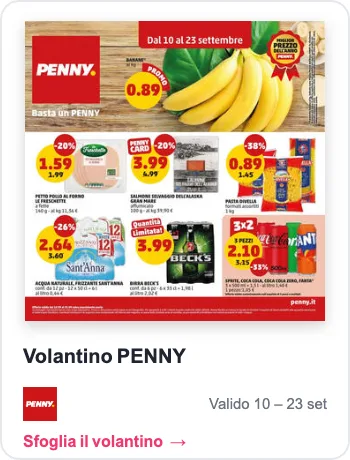 Volantino PENNY settimana 37