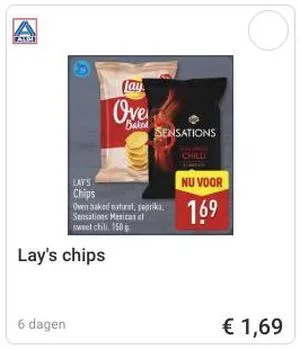 Lay's chips aanbieding bij ALDI