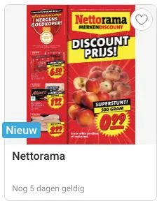 Nieuwe Nettorama folder