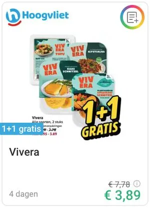 Vivera aanbieding bij Hoogvliet
