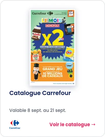 Catalogue Carrefour semaine 38