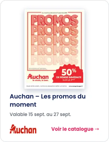 Catalogue Auchan semaine 38