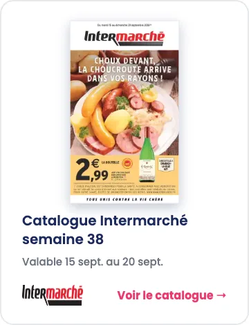 Catalogue Intermarché semaine 38