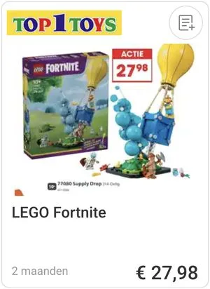 LEGO Fortnite aanbieding bij Top1Toys