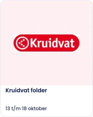 Kruidvat folder, geldig 13 t/m 18 oktober