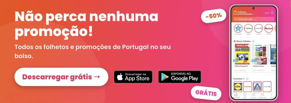 Descarregue a app gratuita do Folhetospromocionais.com