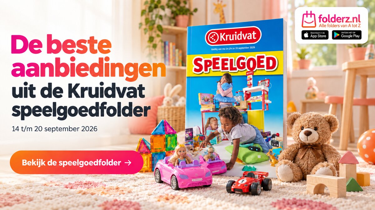 Kruidvat Speelgoed folder 2026: dit zijn de 10 beste speelgoedaanbiedingen