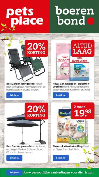 Pets Place folder - Alle aanbiedingen uit de nieuwe Pets Place folders