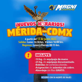 Catálogo Magnicharters - Ofertas y promociones