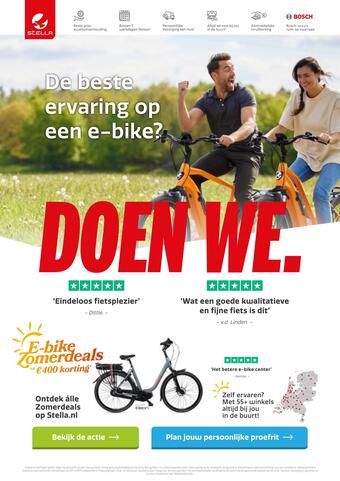 Stella fietsen folder - Alle aanbiedingen uit de nieuwe Stella fietsen  folders