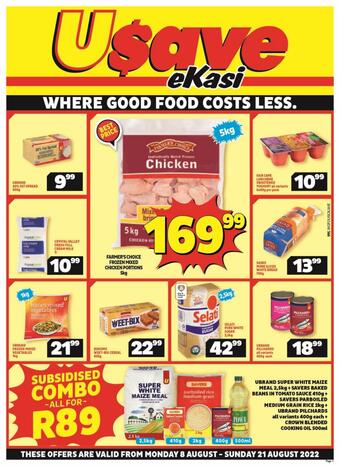 Usave catalogue & specials | 08.08 until 21.08