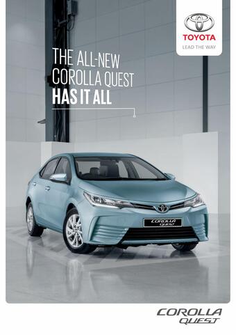 McCarthy Toyota catalogue (valid until 2-01)