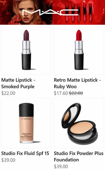 Catálogo y ofertas de MAC Cosmetics hasta Catálogo y ofertas de MAC Cosmetics hasta