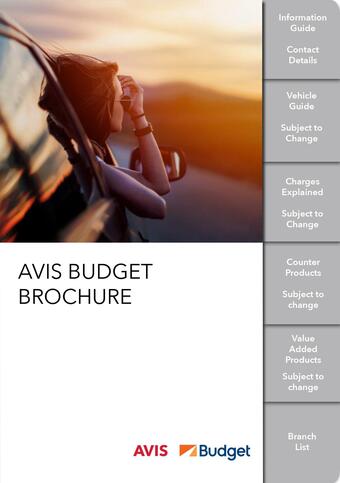 Catalogue Avis (valable jusqu'au 31-12)
