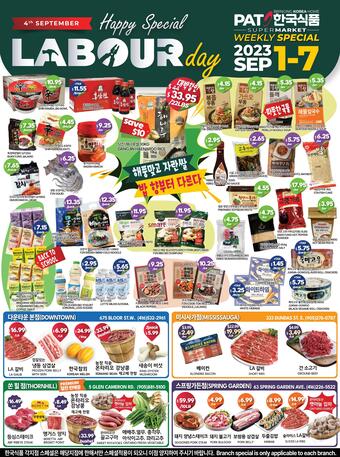 PAT Mart flyer (valid until 30-09)