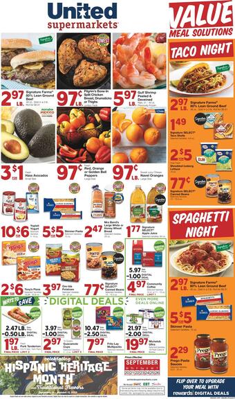 United Supermarkets Weekly Ad (valid until 26-09)
