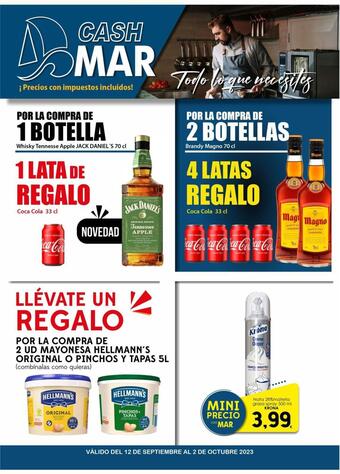 Folleto SPAR Lanzarote (válido hasta el 2-10)